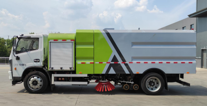 12.5t纯电动洗扫车 东风