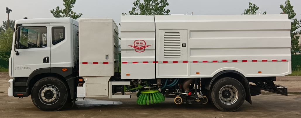 18t纯电动洗扫车 东风