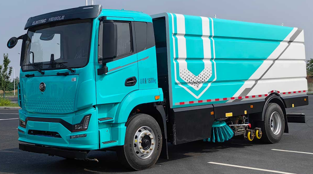 18t纯电动洗扫车 程力