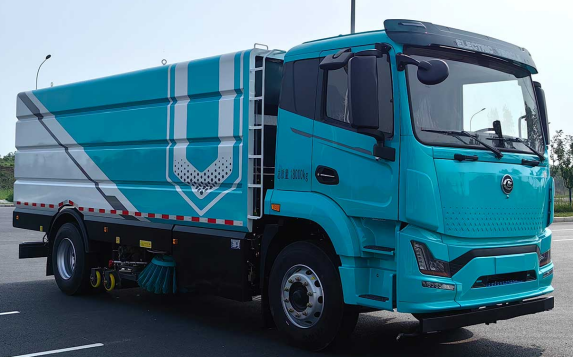 18t纯电动洗扫车 程力