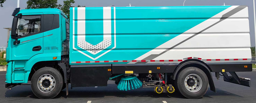 18t纯电动洗扫车 程力