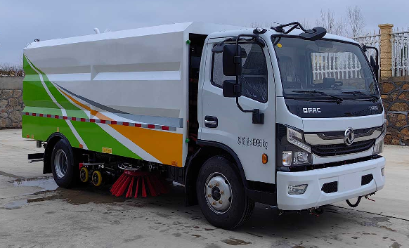 9T纯电动洗扫车 东风