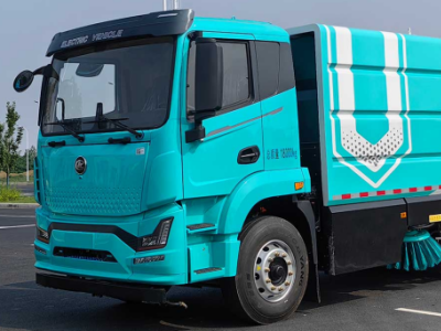 18t纯电动洗扫车 程力