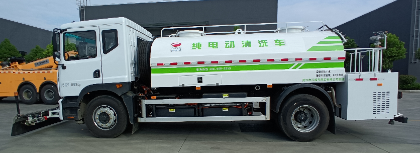 18t纯电动清洗车 东风D9